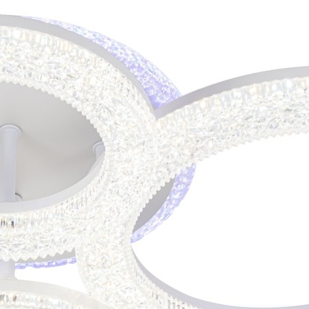 Ceiling light ESCADA, 10281/4LED. 1x126W, LED, 8342LM, 3000/4000/6500K, 620x620x125 mm, white color-4