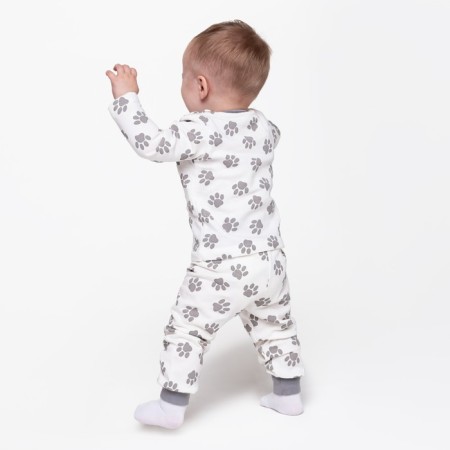 Nommer after the Longsliv) children's "paws", white/gray color, height 80 cm-4