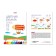 Colored paper A4, 10 colors, 10 sheets, erichkrause, bilateral, coated, in the folder, density 80 g/m2, crafts of crafts