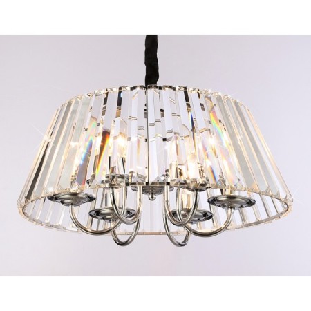 Crystal chandelier with Ambrella Light, Traditional, TR5038, E14, Color Chrome-3