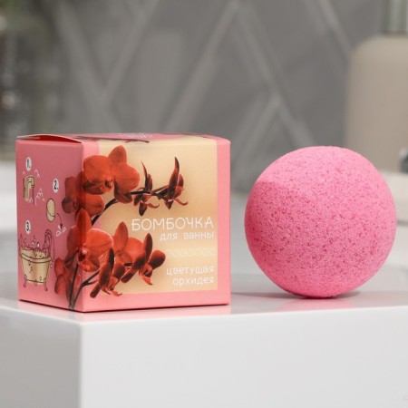 Bombing for a bath, 120 g, aroma of orchids, Beauty Fooch