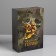 Gift folding box, packaging, “February 23”, 16 x 23 x 7.5 cm