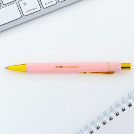 Ballpack blue paste 0.7 mm "You are perfect" plastic with embossing on the case-4