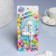 A candle in a cake for a birthday "Confetti", the number "4", a giant, 9 cm