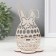 Starfish stand "Bunny" 8.8x8.8x14.5 cm (set 4 parts) white