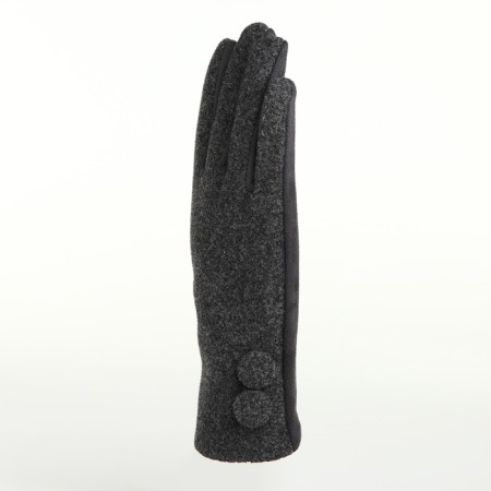 Gloves are female, dimensionless, without insulation, black color-2