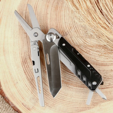 Multifunctional knife with scissors, 10cm