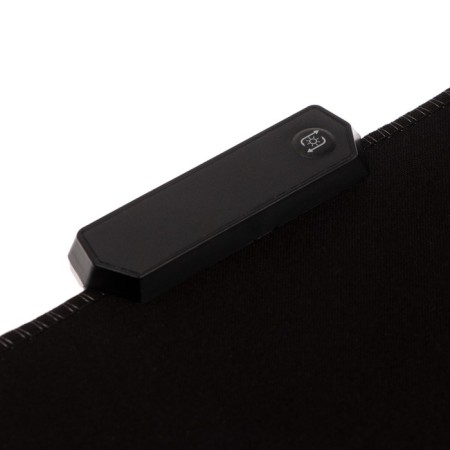 Mouse mat, 35x25x0.3 cm, with backlight RGB, USB, black-10