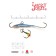 Balancir Lucky John Fin 3 + tee, 4 cm, color 15h blister