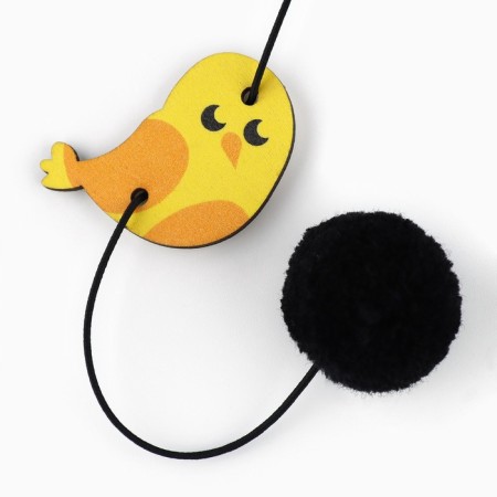 Teaser with wooden suspension "Bird", 4 cm-6
