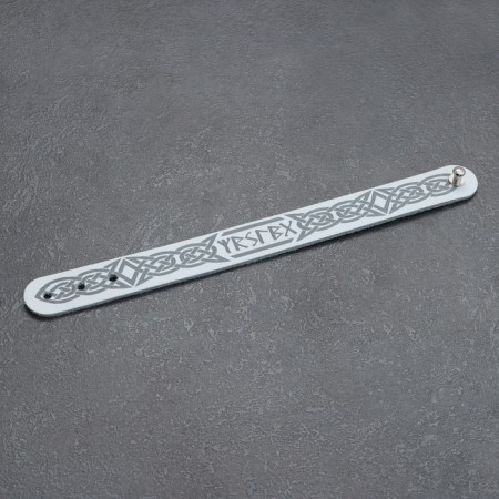 Bracelet "Magic Shield", genuine leather