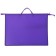 Folder for drawings and drawings A3, 420 x 343 x 50 mm, 0.9 mm, with handles, plastic, lightning from above, "standard" pr 3, lilac