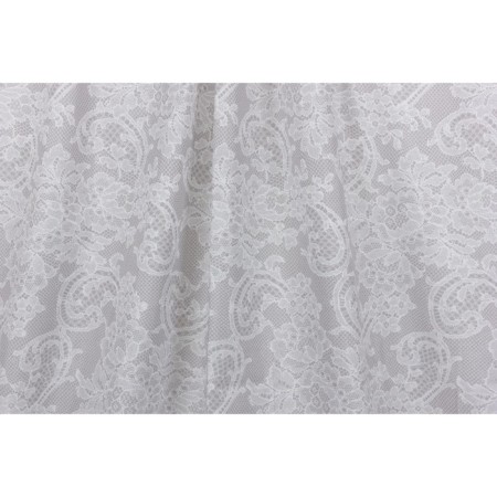 Dantelle bathroom curtains, 180 x 200 cm, gray color-1
