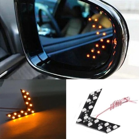 LED pointer, 12V, 14 SMD, yellow