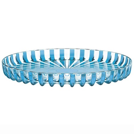 Serving trace Guzzini Dolcevita, D = 31 cm, turquoise color