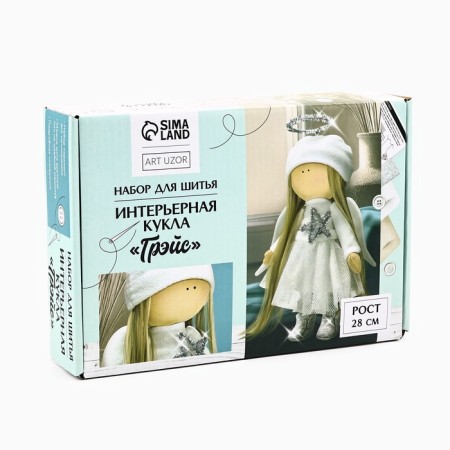 Sew for sewing. DIY interior doll "Grace", 30 cm-1