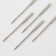 Needles for household sewing machines, for denim fabrics, No. 100/16, 5 pcs