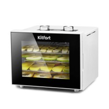 Drywall for vegetables and fruits KitFort KT-1915-1, 340 W, 4 tiers, 230x180 mm, white