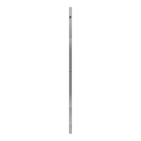 Terminus uno “profile” heated towel rail, 1400x30 mm, chrome