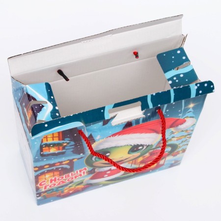 Gift box New Year's Pitosh 23 x 10 x 22 cm-3