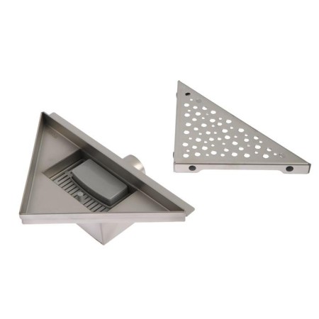 TIM BAD412002, horizontal, corner, 200 x 200 mm, hydraulic+dry protection against smell-2
