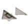 TIM BAD412002, horizontal, corner, 200 x 200 mm, hydraulic+dry protection against smell