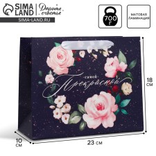 Gift Laminated horizontal package, packaging, 