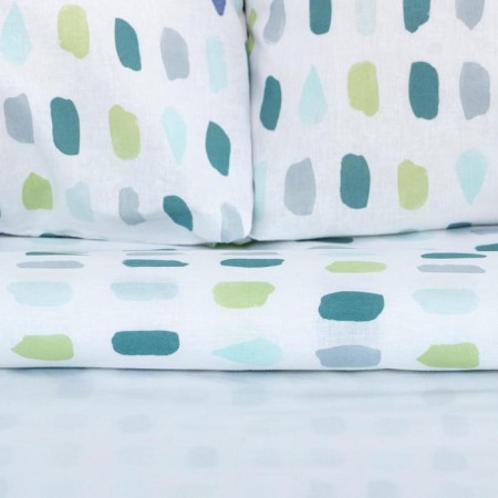 Bed linen "Ethel" 2 joint venture Eucalyptus 175x215 cm, 200x220 cm, 70x70 cm - 2 pcs-1