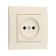 Single Tot Elegant, 10 a, hidden, without salary, beige