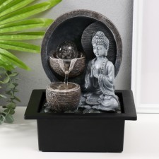 The desktop fountain from the network, the backlight 
