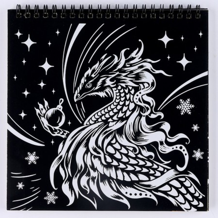 Substanton Glum-coloring "Dragons", 19 x 19 cm-2