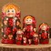 The nesting house is 7 puppet "Lara", 23-25cm, manual painting.