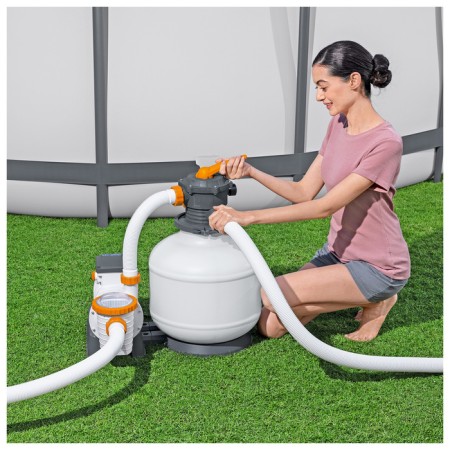 Filter pump for pools Sand, 220-240V, 11355 l/hour, 58486 Bestway-2
