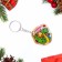 A keychain "Magic year!" Symbol of the year, clock
