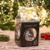 Christmas ball D-7 cm "House in the snow" manual painting, white