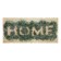 The keyrean is wall -mounted with moss "Home".
