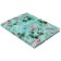 Business block A5, 80 sheets, in a cage, Floral Collection, hard cover, 5-color block, block 65g/m2