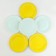 A set of paper utensils “Happy Birthday”: 6 glasses, 6 plates, tubes