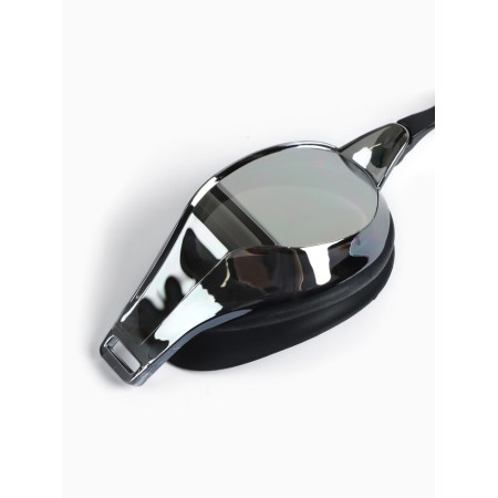 ONLYTOP swimming glasses, a set of nasal jumpers, black, mirror-9