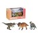 Konik dinosaurs set: tyrannosaurus, tricratops, palazaurolof