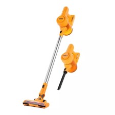 Vacuum cleaner KitFort KT-5251, vertical, 120 watts, 0.8 l, orange