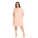 Female dress, size 52, powder color