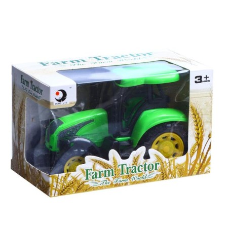 Inertial tractor "agricultural", green color-3