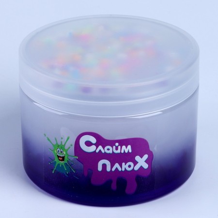 Two -layer slime "Sea" with charming, purple, 350 g-9