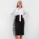 Women's skirt Minaku: Partydress Black Color, Rr. 48