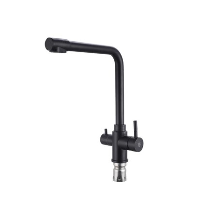 Kitchen mixer "RMS" SUS125BL-017F-015, output for drinking water, stainless steel