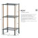 Floor ebel Unistor Roxy, 3-tier