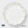 Porcelain dish for baking Magistro "Flora", D = 20 cm, white color