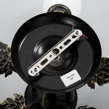 Susana chandelier 5x15W E27 Black/Gold 58x58x32cm Bayerlux-6
