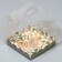 Confectionery box, chest, packaging, with love, 11 x 11 x 11 cm